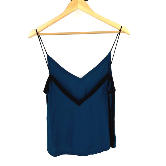 Free People Women Slip Tank Top Size Small Cami Dainty Relaxed Coquette Romantic - Picture 4 of 6